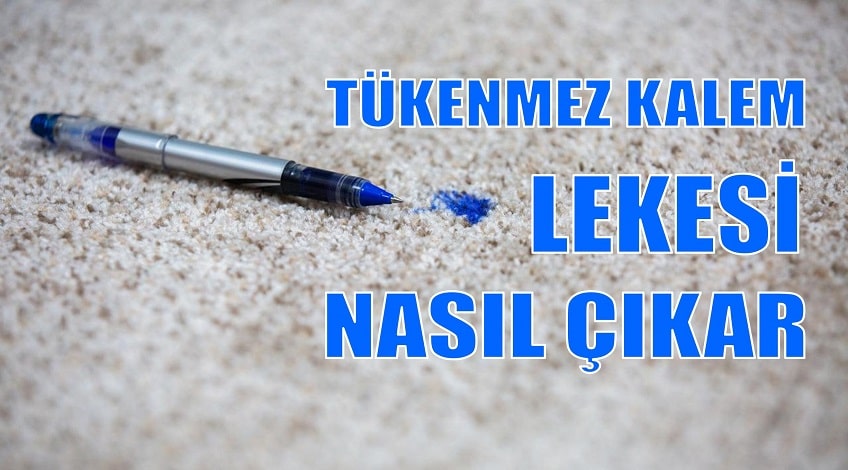 Tükenmez Kalem Lekesi Nasıl Çıkar