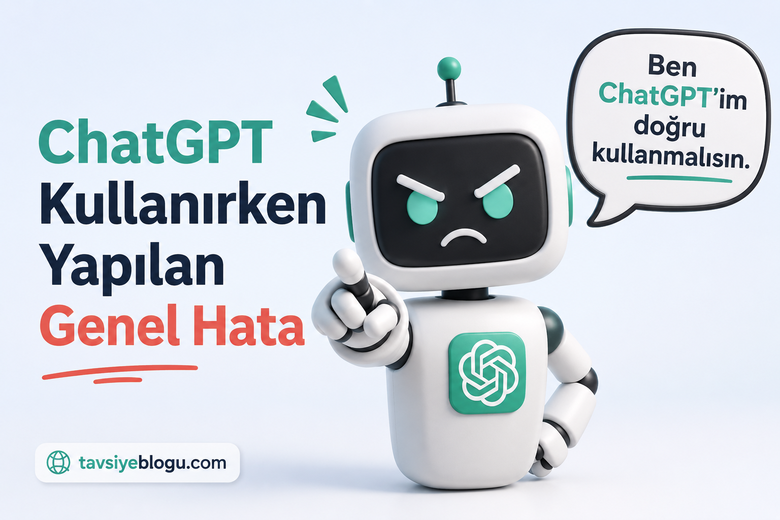 chatGPT doğru kullanım