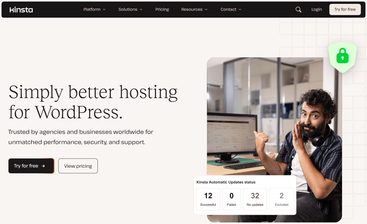 kinsta wordpress hosting