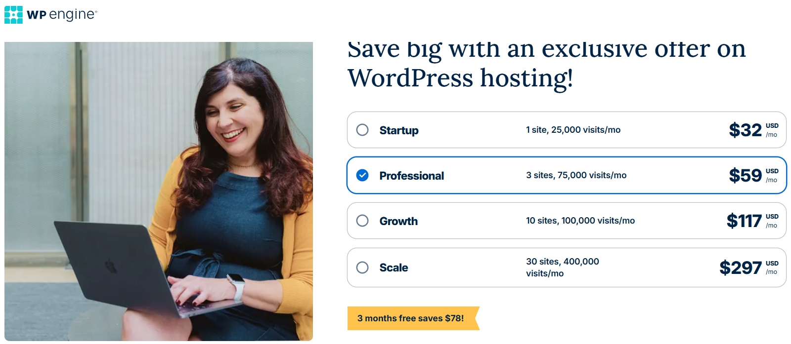 wp engine wordpress hosting